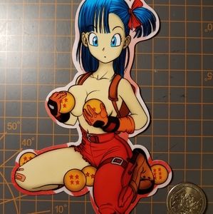 DBZ Bulma Sticker V1